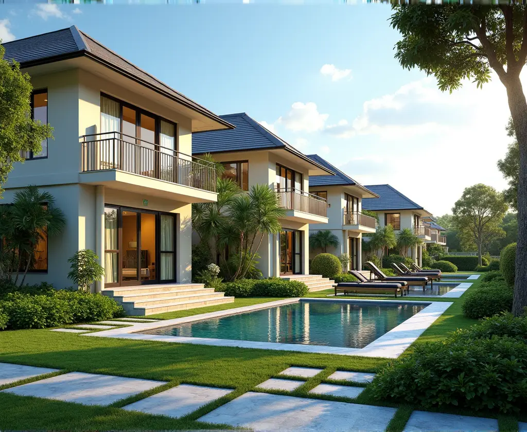 บ้านจัดสรร เชียงใหม่ สไตล์ยุโรป