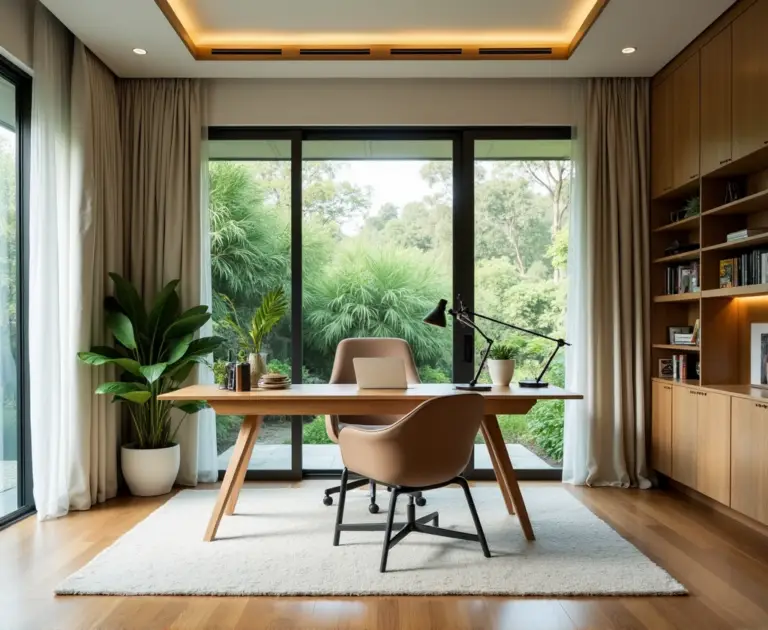 จัดพื้นที่ทำงานที่บ้านในบ้านเดี่ยวเชียงใหม่