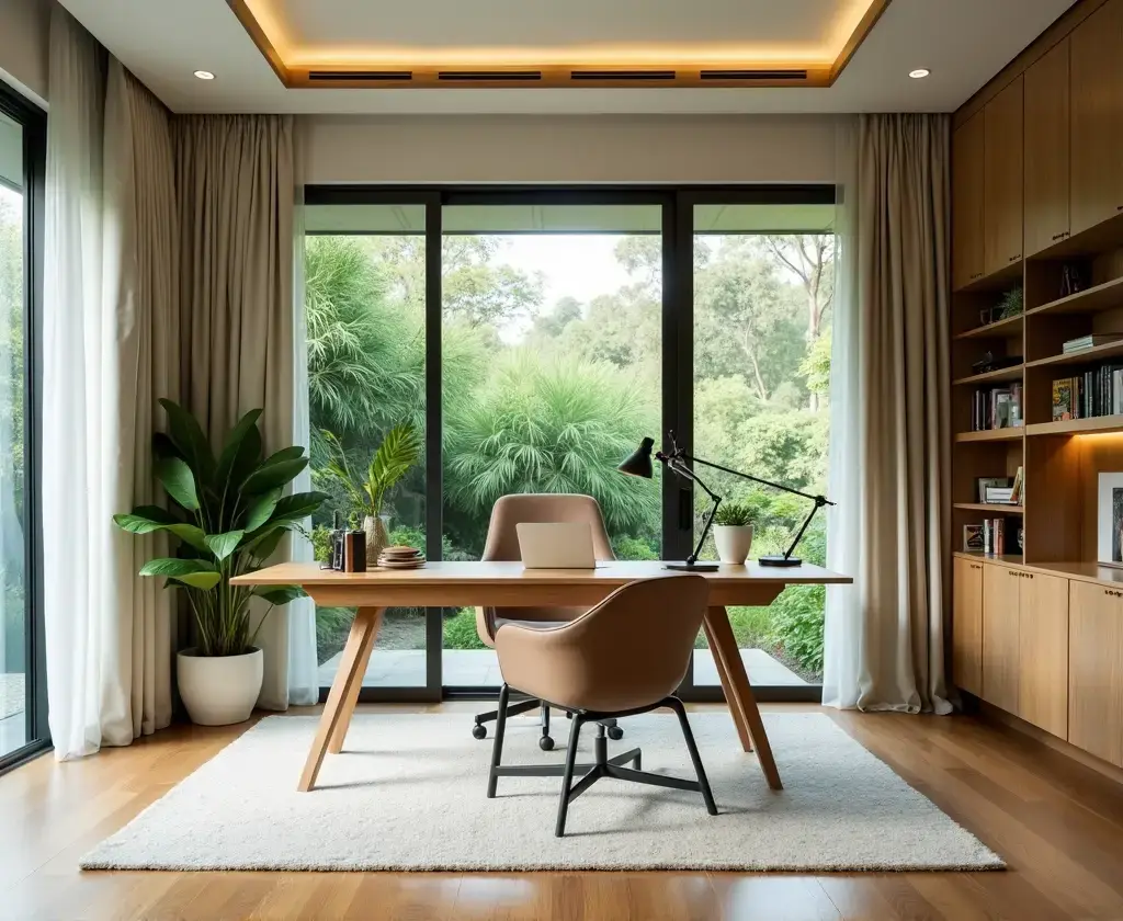 จัดพื้นที่ทำงานที่บ้านในบ้านเดี่ยวเชียงใหม่